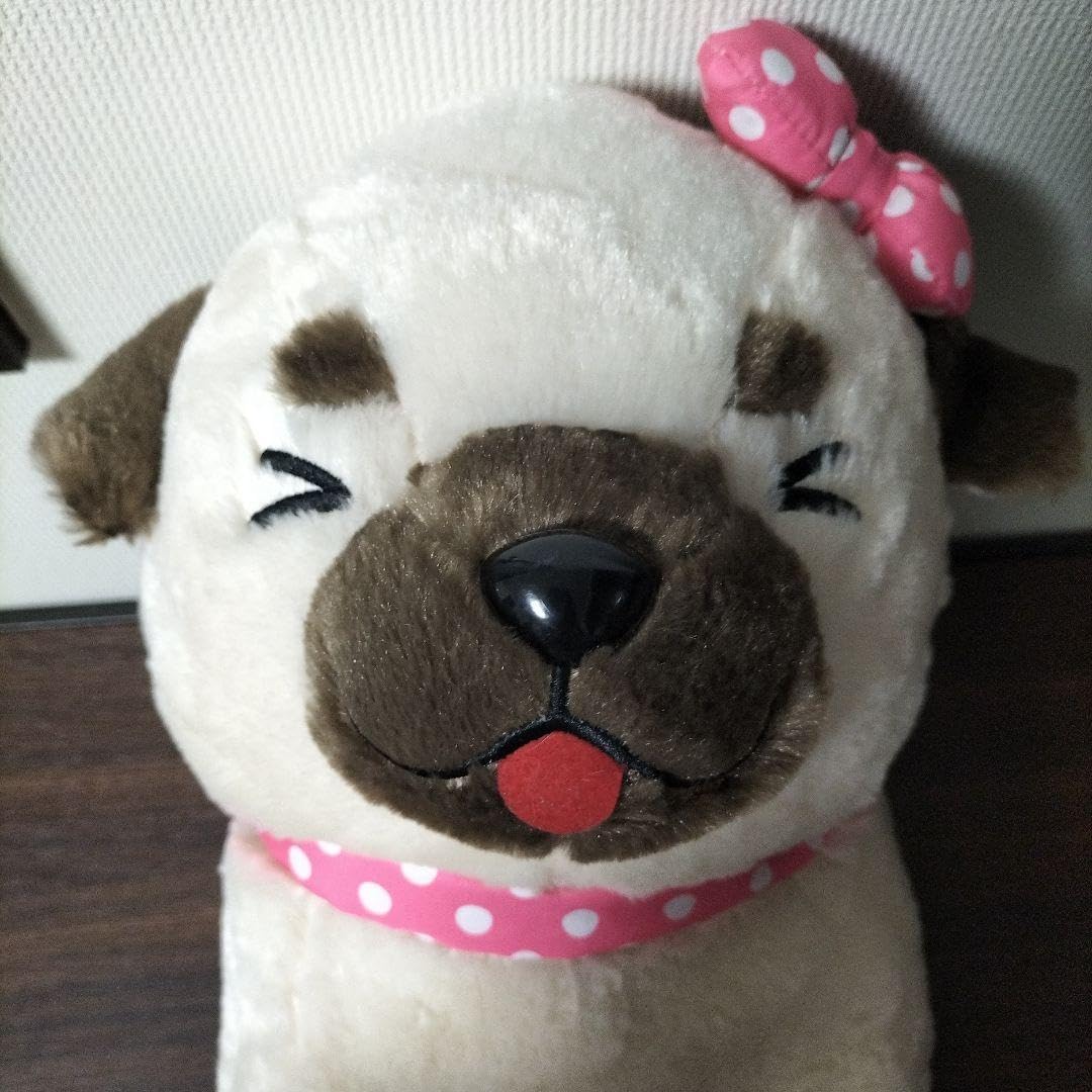 新品　【モーリーオンライン限定】豆しば三兄弟なかよしBIG おはぎ　ぬいぐるみ 豆しば三兄弟 なかよし ぬいぐるみ BIG パグ兵衛 おはぎ 2種